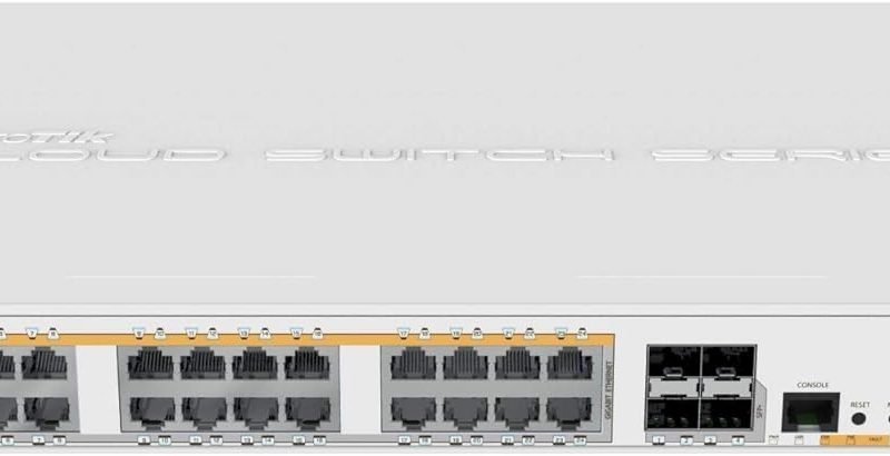 MikroTik CRS328-24P-4S+RM Cloud Router Switch