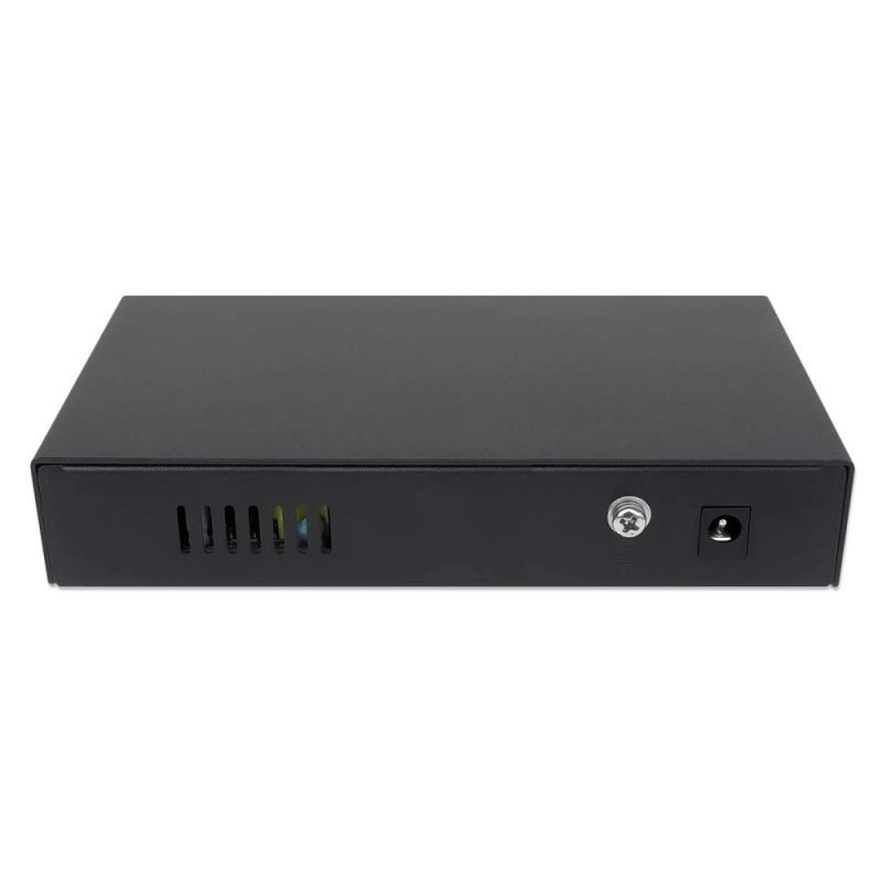 80Mbps Bit Rate Input Max, 8 independent PoE network interfaces, standalone 1U 315 case(Metal)