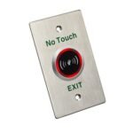 Metallic  Exit Button Non Touch