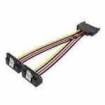 Vention SATA 15P Power Extension Cable 0.3M Black(KDABY )
