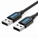 Vention USB 2.0 A Male to Micro-B Male 3A Cable 2M Black(COLBH)