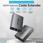 Vention HDMI Network Cable Extender 50M Gray Aluminum Alloy Type (AKGH0)