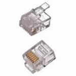 Vention Cat.5E UTP RJ45 Modular Plug Transparent 100 Pack(IDBR0-100)