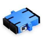 SC Duplex Blue Adapter without Flange