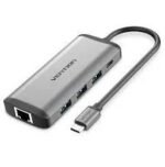 vention type c to multi-function 8 in 1 docking station type c-CNDHB