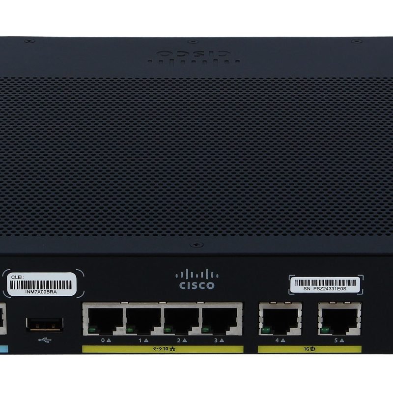 Cisco 921 Gigabit Ethernet security router C921-4P
