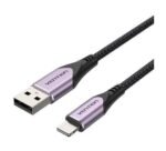 Vention USB 2.0 A Male to Lightning Male Cable Purple 1M Aluminum Alloy Types(LABVF )