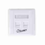 Giganet GN-C6-FP-02 2Port Faceplate