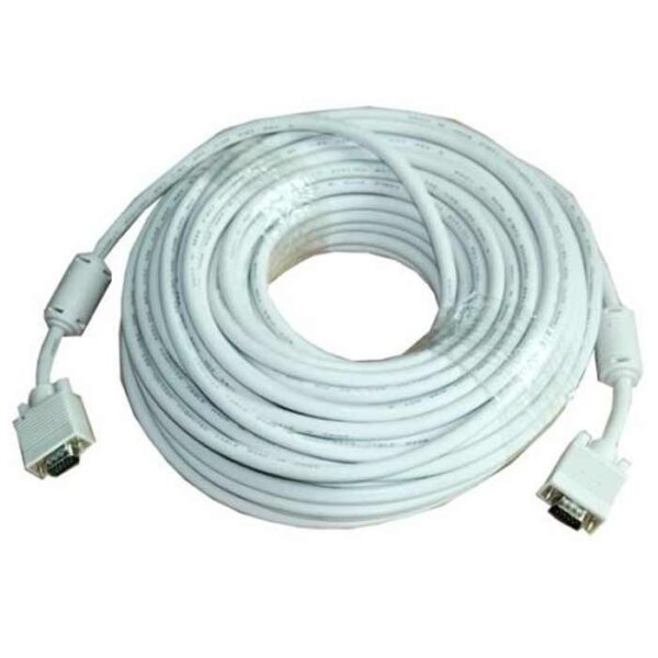 VGA Cable 50m White in color
