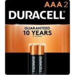 Duracell Tripple AAA-2 Alkaline Battery 2-Pack