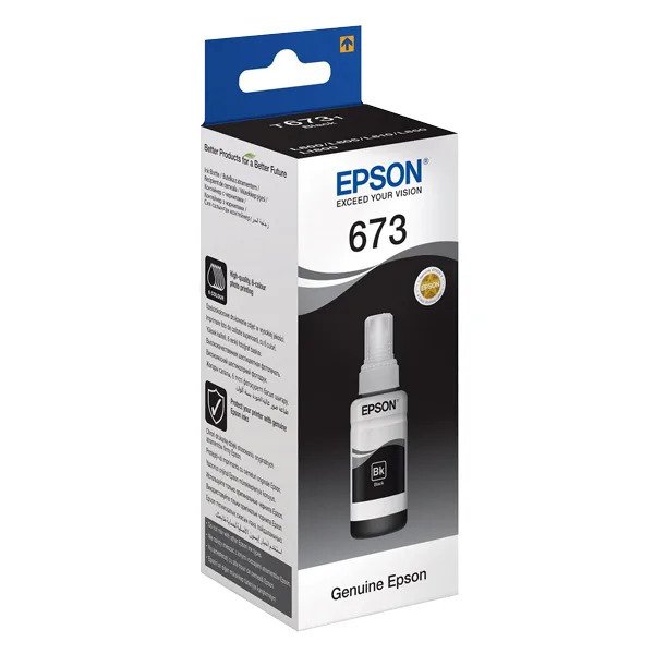 Epson T6731 70ml Black Ink Bottle - C13T67314A