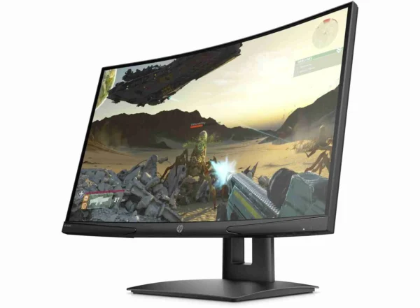HP X24c 23.6″ FHD Curved Gaming Monitor, 9FM22AS