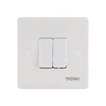 Tronic 2 Gang 2 Way Switch,  trk-5122
