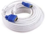 VGA Cable 15M  White in color