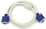 VGA Cable 3m White in color