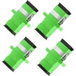 APC Simplex Single Mode Fiber Optic Adapter