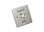 Aluminum alloy panel, metal button