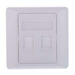 APS CAT6 Double Faceplates