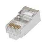 RJ45 Cat6 Connectors Metallic