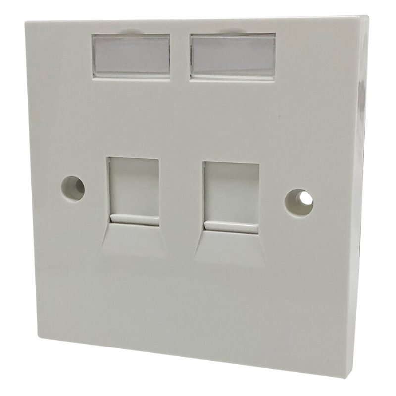 AICO 2 ports Data faceplate