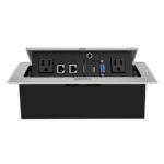 Table Pop up Box-Silver