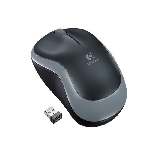 Logitech M185 Wireless Mouse (Swift Gray)