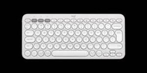 LOGITECH K380S Multi-Device Bluetooth Keyboard - TONAL WHITE