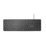 Promate Wired Ultra-Slim Ergonomic Keyboard