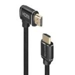 Promate HDMI (Male)- Right Angle HDMI (Male) with 3D, 4K Ultra HD