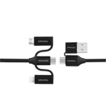 Promate PentaPower Hybrid Multi-Connector cable for Charging