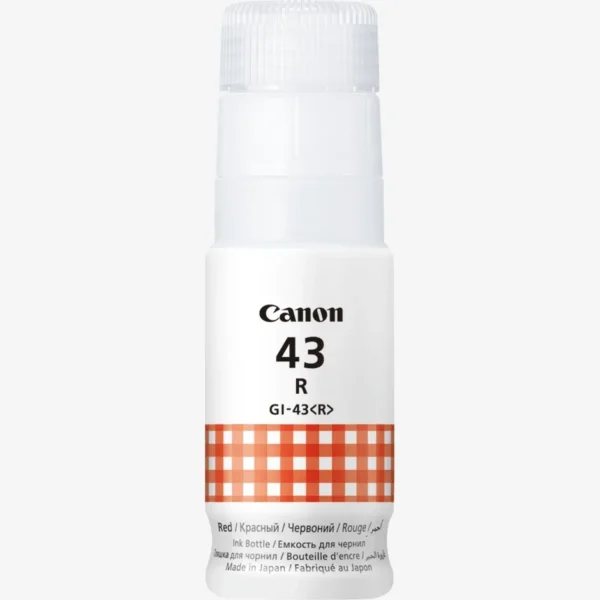 Canon GI-43R Red Ink Bottle (4716C001AA)
