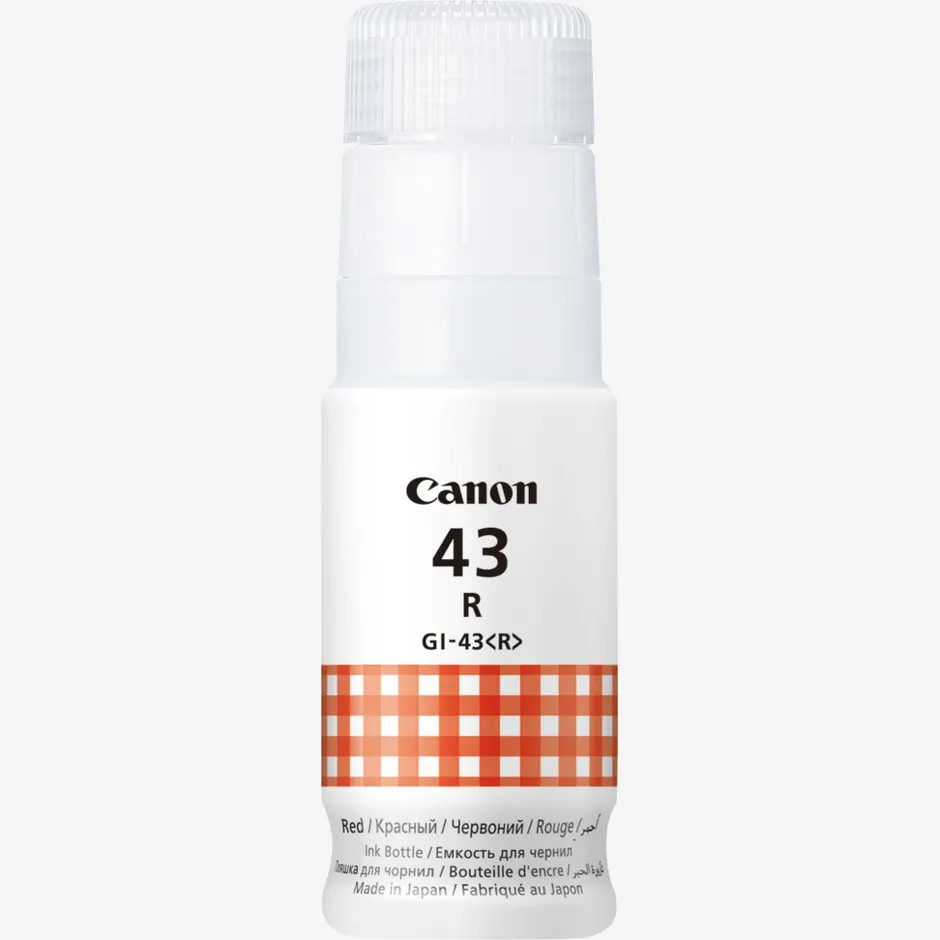 Canon GI-43R Red Ink Bottle (4716C001AA)