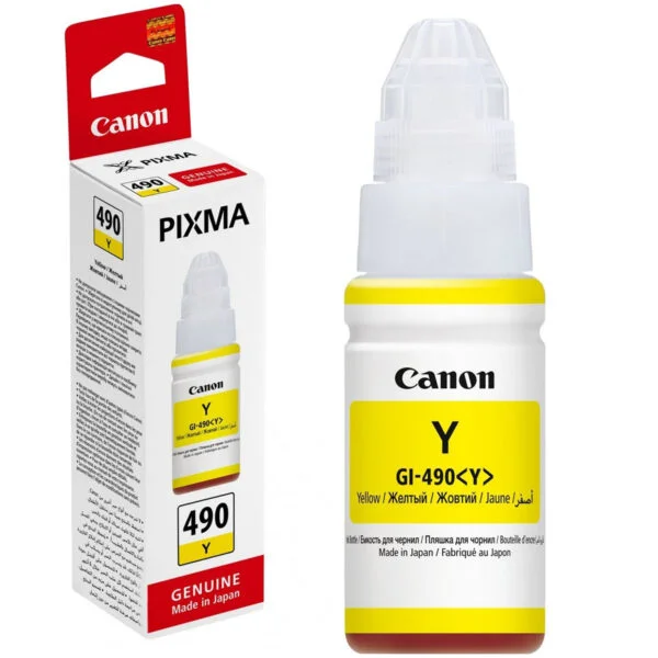 Canon Ink Bottle GI-40 Yellow, 3402C001AA