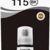 EPSON INK BOTTLE 115BK BLACK 70ML, C13T07C14A