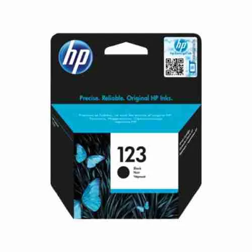 HP 123 Black Original Ink Cartridge (F6V17AE)