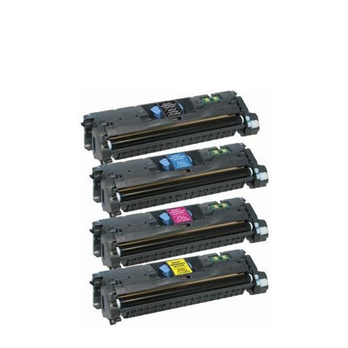 HP 123A Cyan Original LaserJet Toner Cartridge, Q3971A