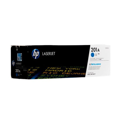 HP 201A Cyan Original LaserJet Toner Cartridge, CF401A