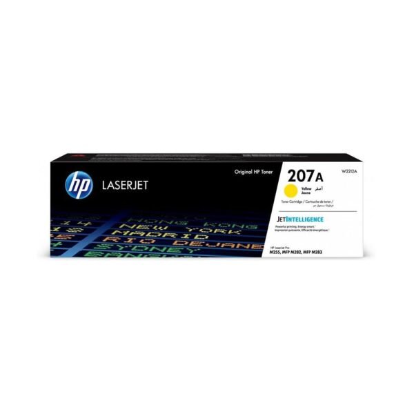HP 207A Yellow Original LaserJet Toner Cartridge (W2212A)