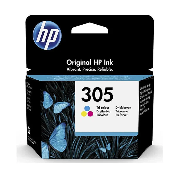 HP 305 Tri-color Original Ink Cartridge