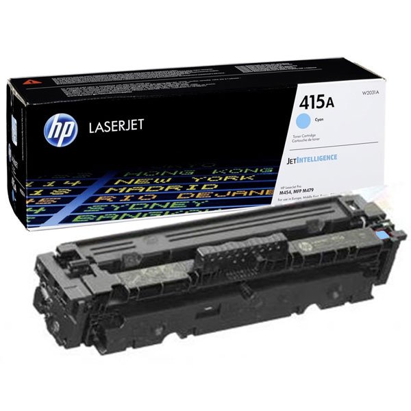 HP 415A Cyan Original LaserJet Toner Cartridge (W2031A)