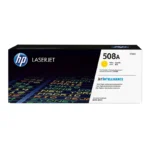 HP 508A Yellow Original LaserJet Toner Cartridge, CF362A