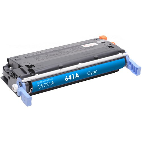 HP 641A Cyan Original LaserJet Toner Cartridge (C9721A)