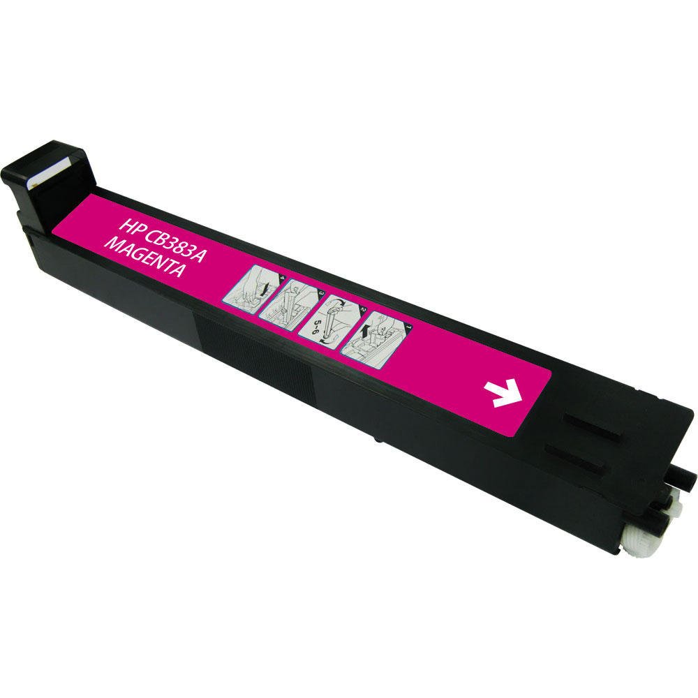 HP 824A Magenta Original LaserJet Toner Cartridge, CB383A