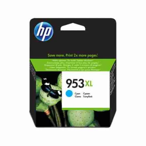 HP 953XL High Yield Cyan Original Ink Cartridge (F6U16AE)