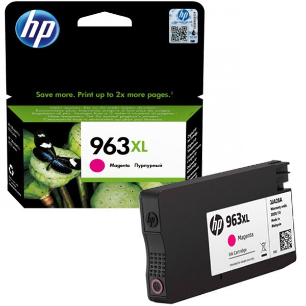HP 963XL High Yield Magenta Original Ink Cartridge (3JA28AE)