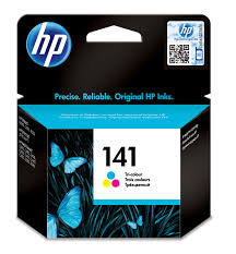 HP 141 Tri-color Original Ink Cartridge