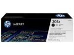 HP 305A Black Original LaserJet Toner Cartridge, CE410A