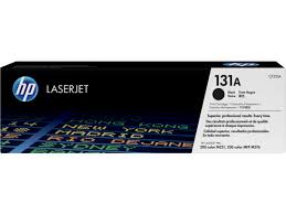 HP 131A Black Original LaserJet Toner Cartridge, CF210A