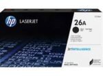 HP 26A Black Original LaserJet Toner Cartridge, CF226A