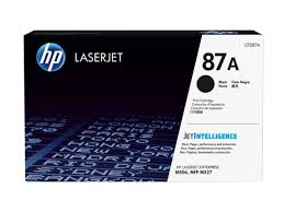 HP 87A Black Original LaserJet Toner Cartridge, CF287A